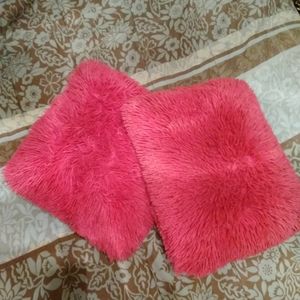 Soft pink pillows